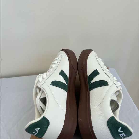 Veja Campo Leather Cyprus Bark Womens Size 7 Eu38 sneakers NWB - Picture 5 of 8